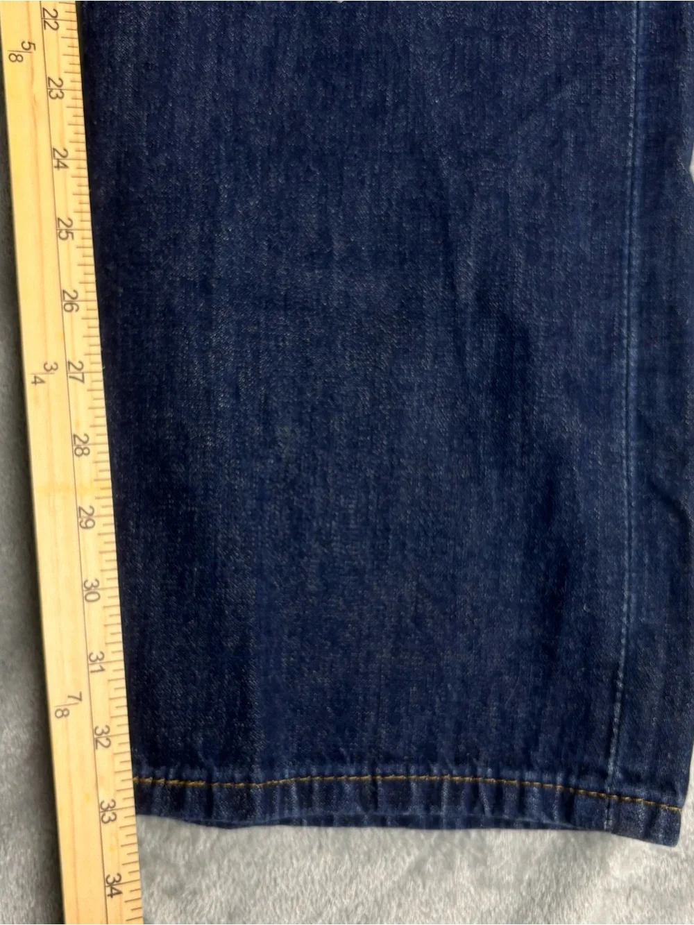 Levi's 569 Jeans Mens 34X32 (Fit 34X33) Blue Loose Straight Denim Relaxed Baggy